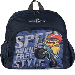 Faber Castell School Bag P1-Speed Monster-6Yrs